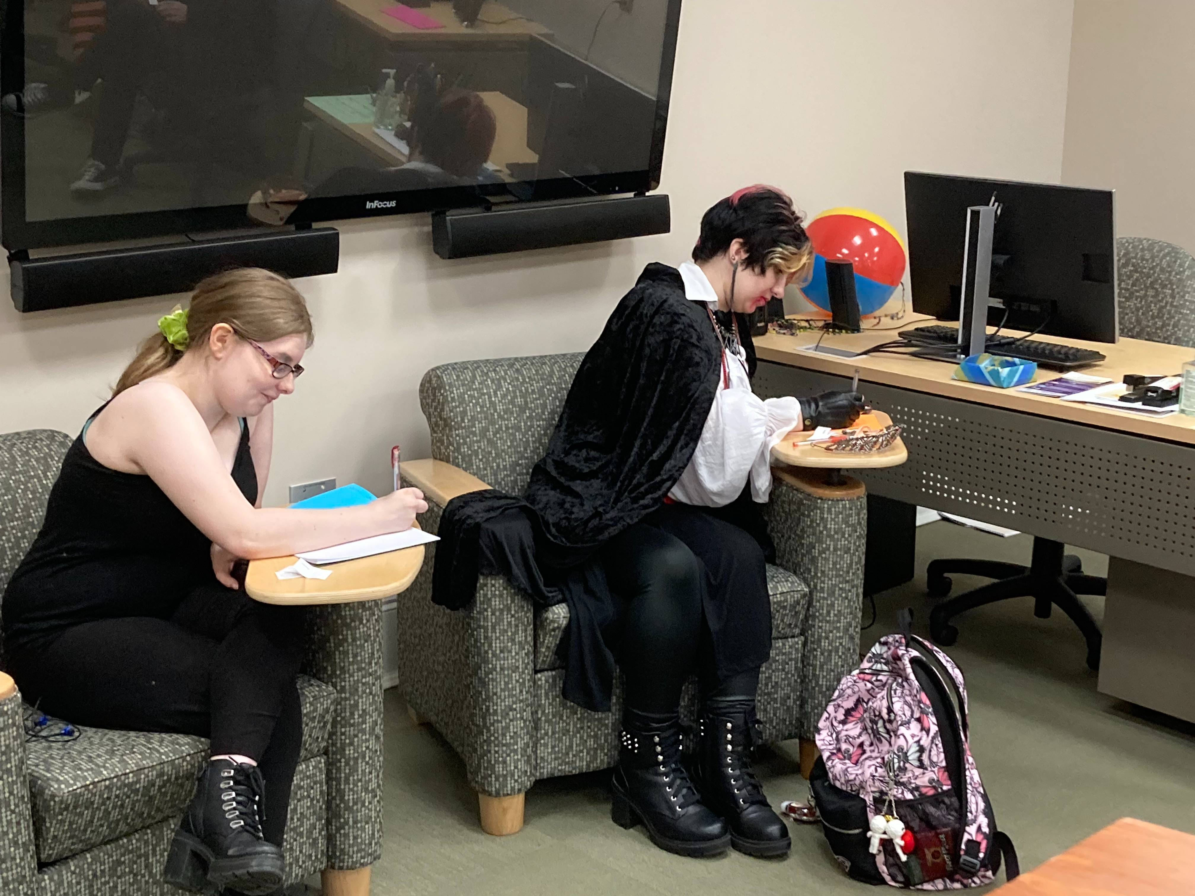 C6 Halloween Writing Workshop 