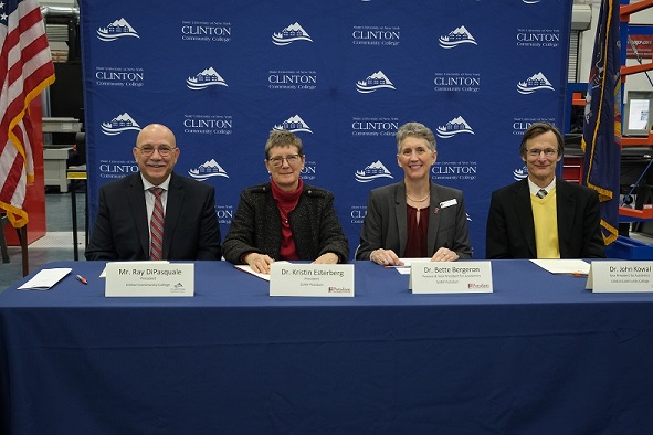 CCC and SUNY Potsdam Sign Memorandum of Conditional Guaranteed Admission