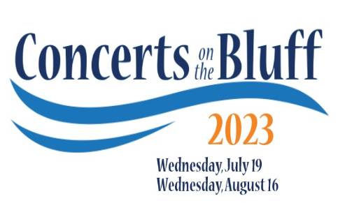 Concerts on the Bluff 2023 Logo