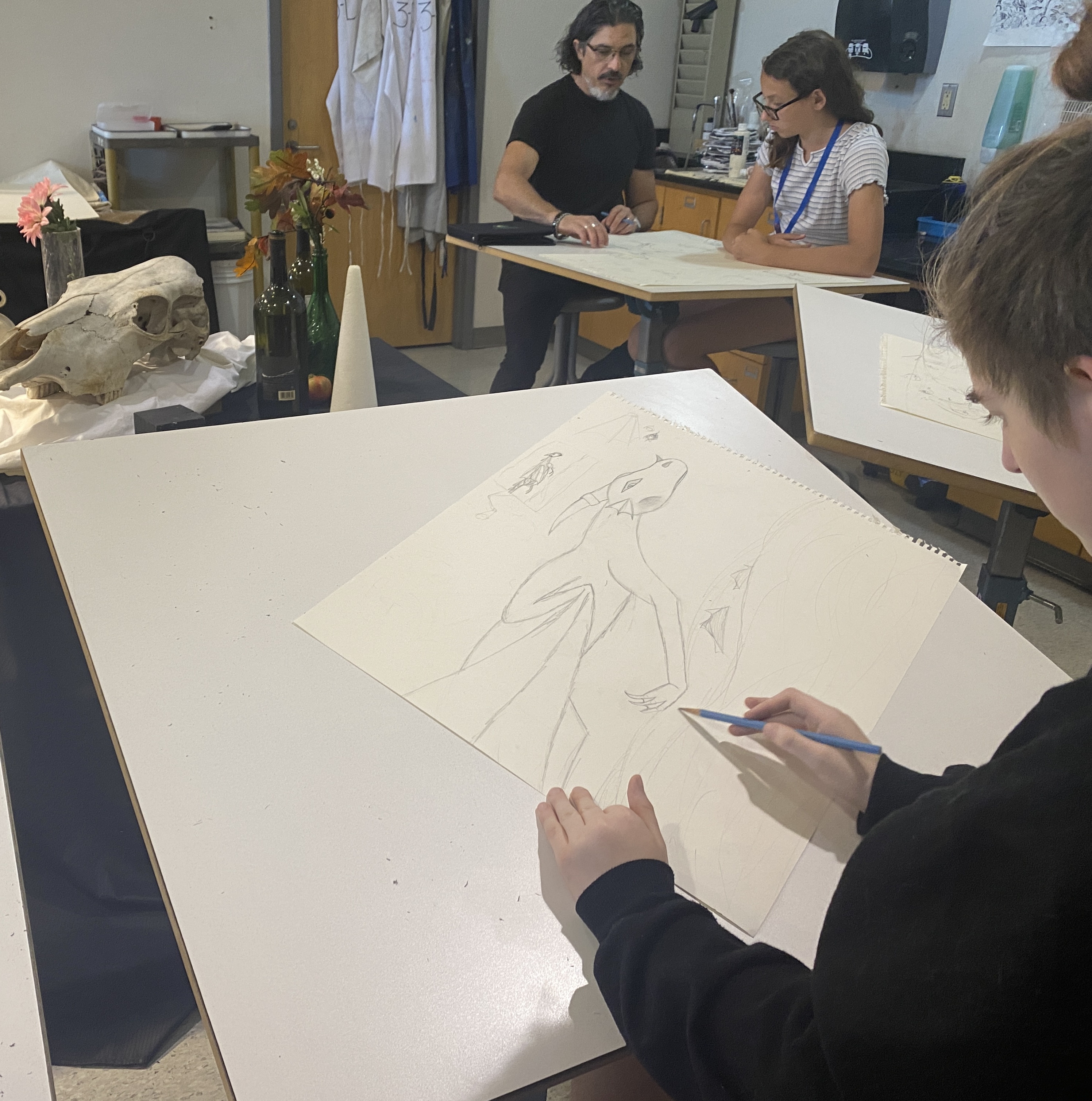 Drawing Monsters