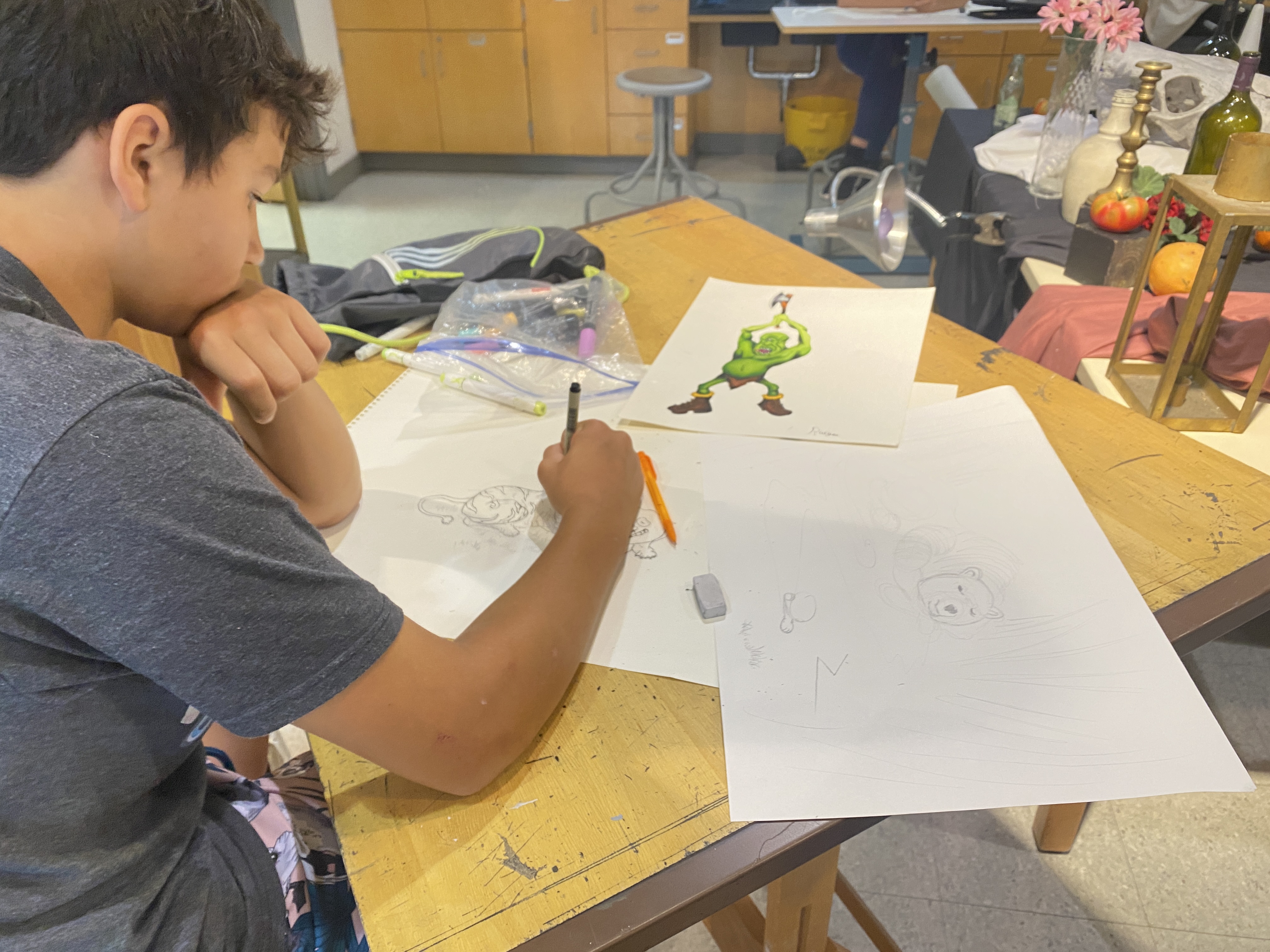 Drawing Monsters