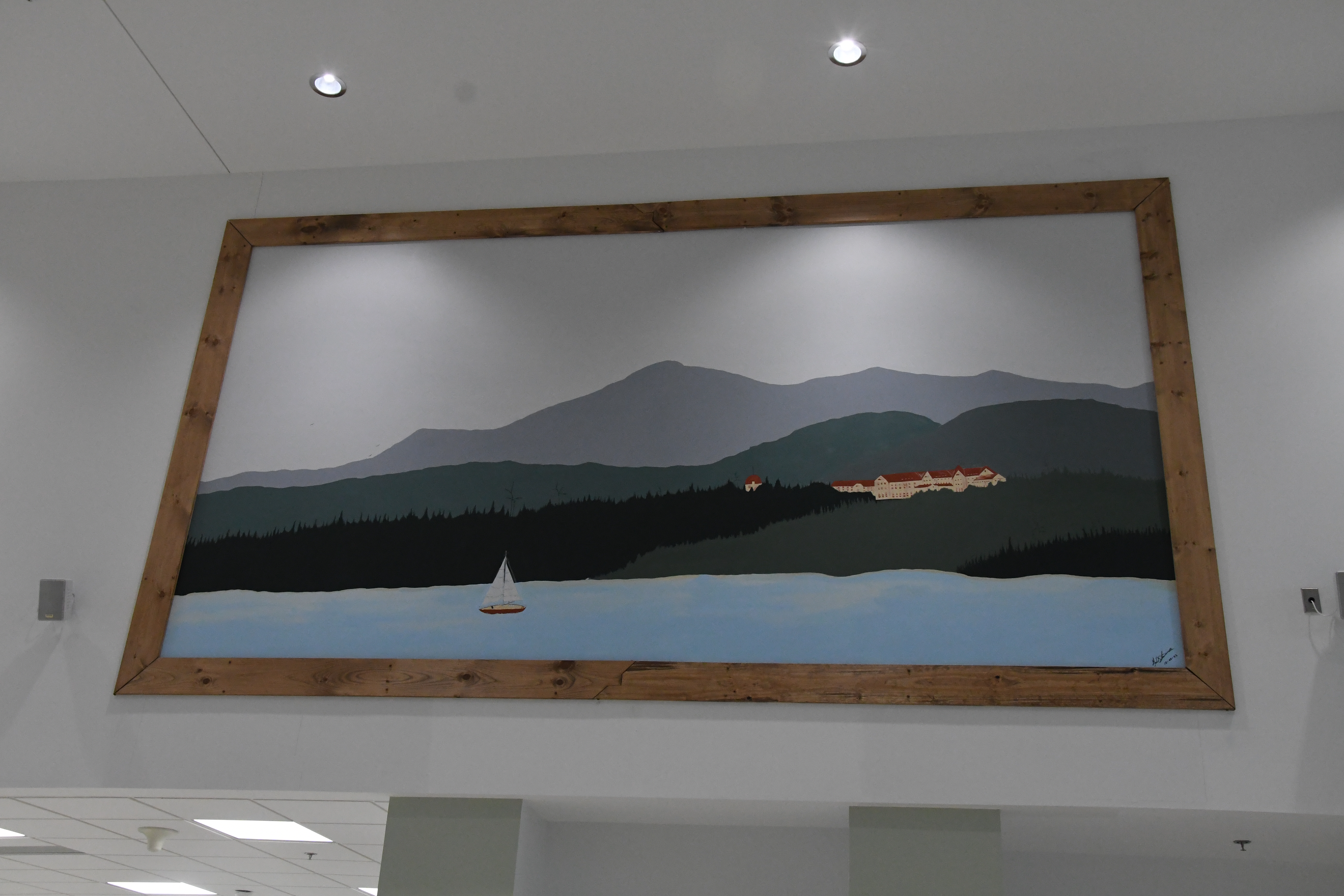 Photo of Airport Mural