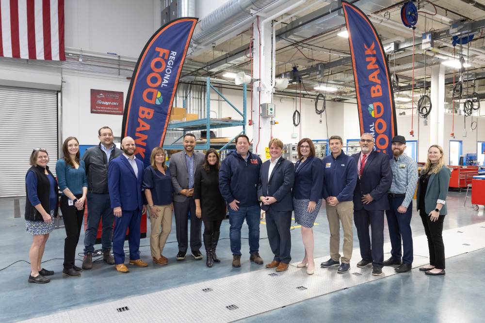 Clinton Community College will serve as one of four distribution sites for a major Thanksgiving meal initiative led by the Regional Food Bank.