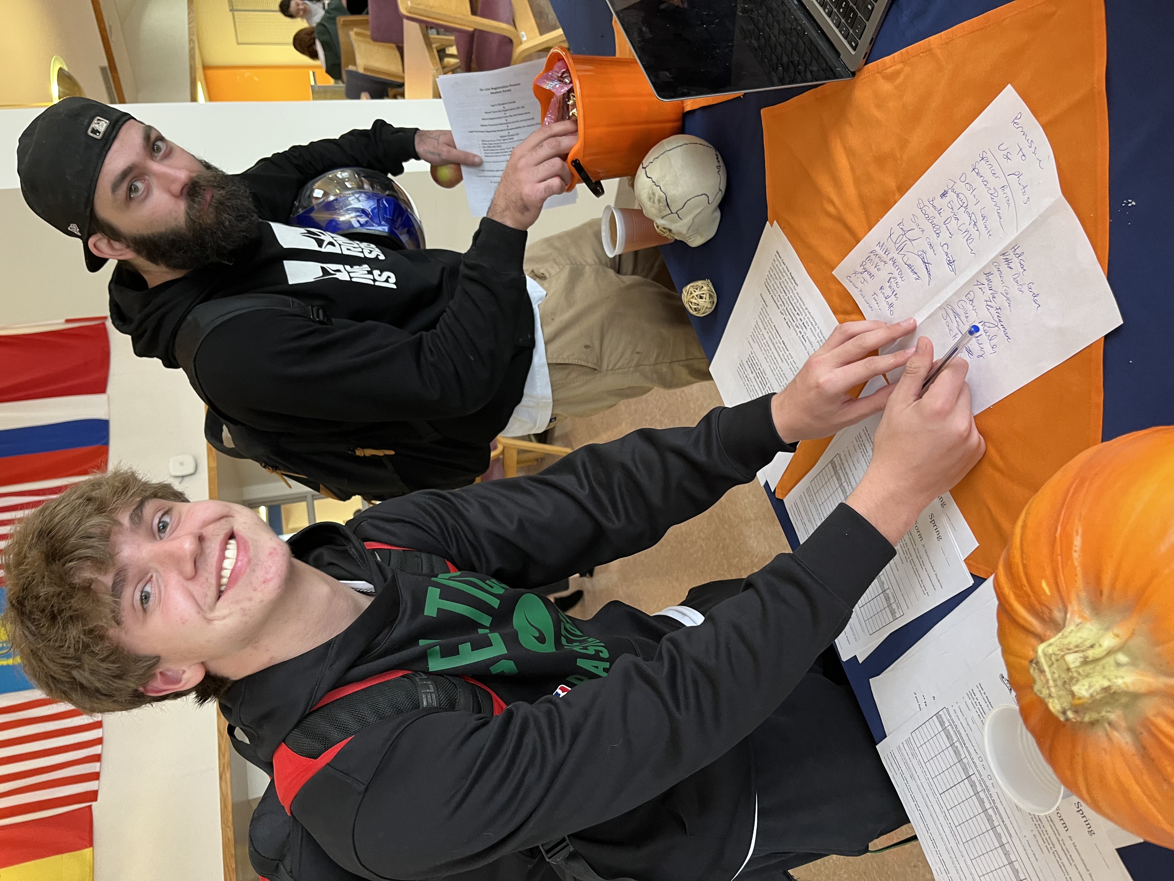 Registration Table