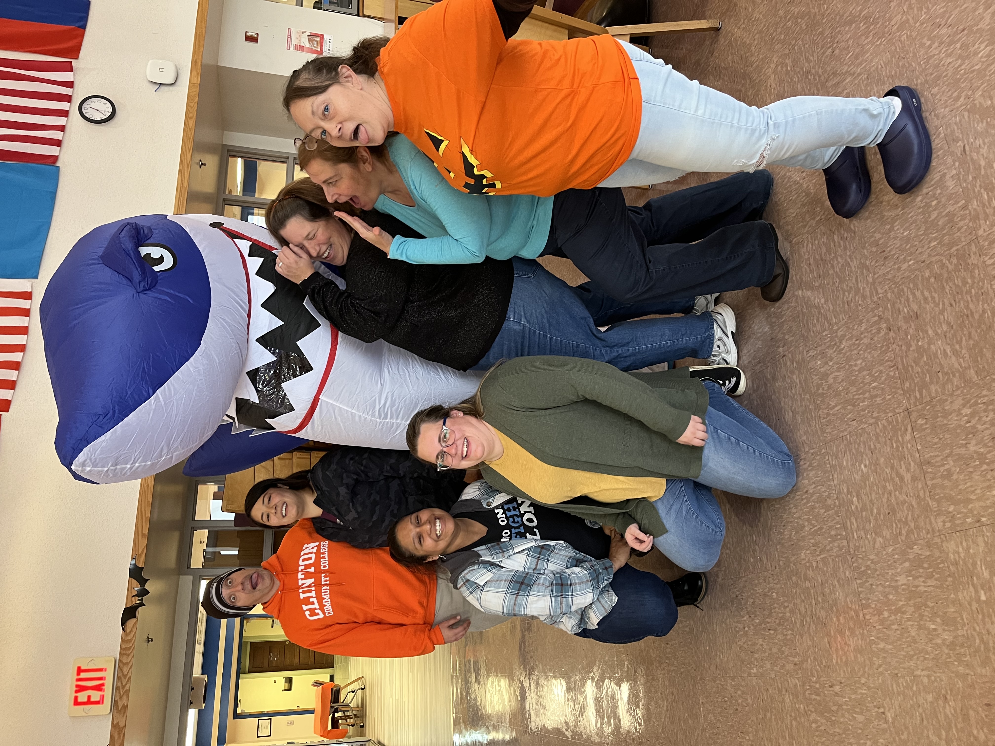 Shark Costume with Group