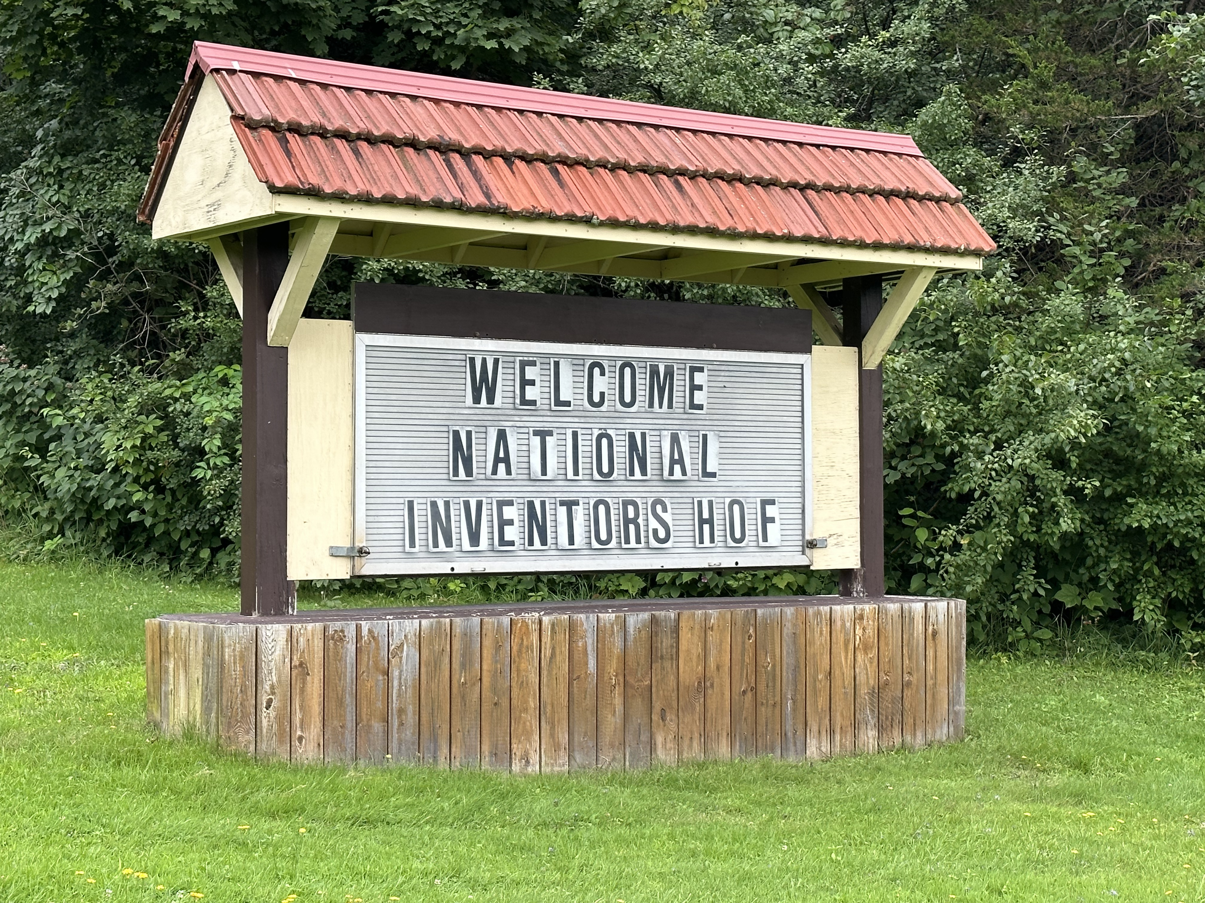camp inventions sign camp inventions sign